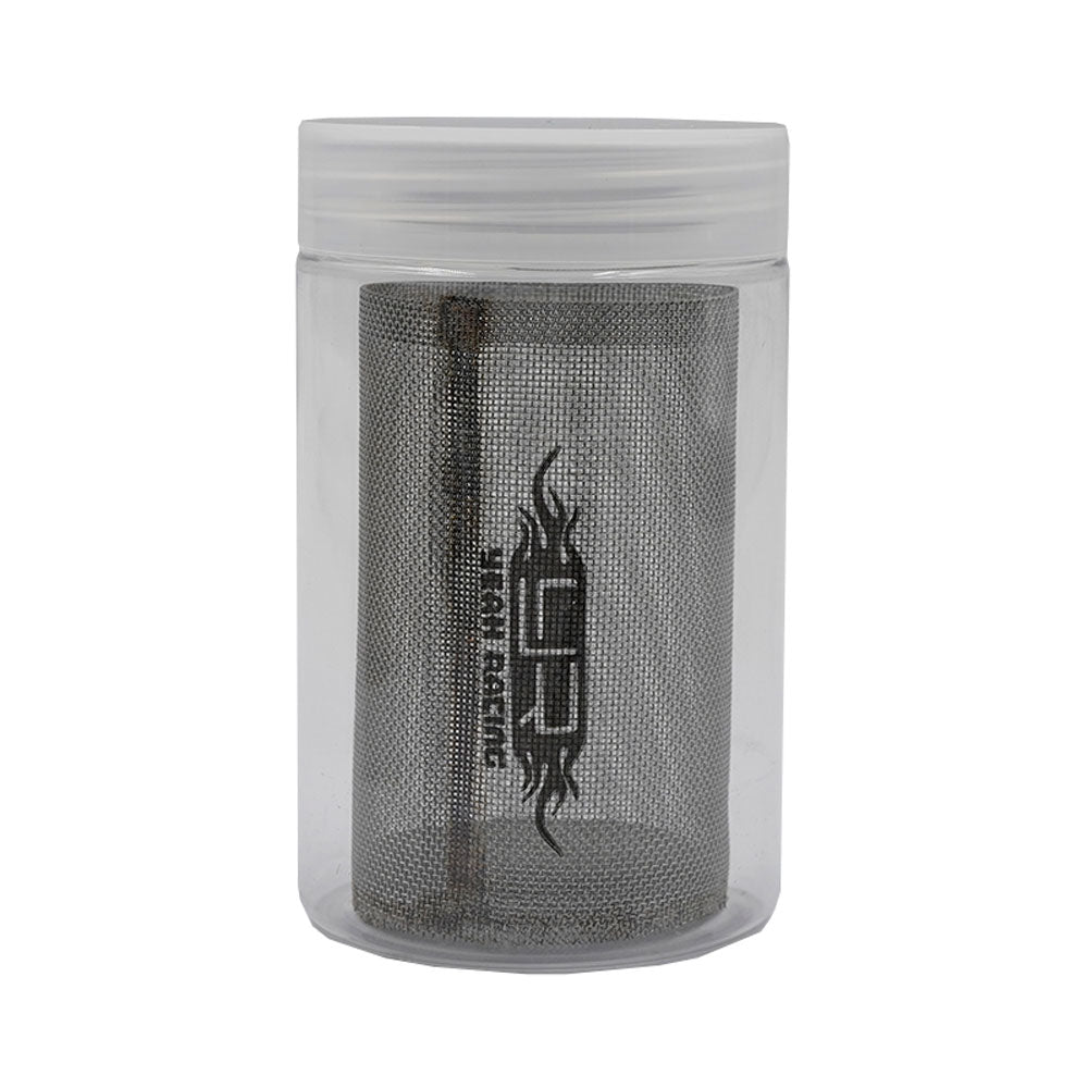 Yeah Racing Universal Cleaning Case V2, compact black plastic case with cleaning tools for RC cars and electronics.