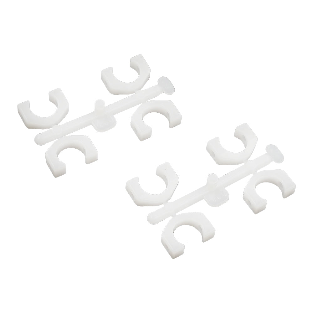 Set of 8 Xpress 4mm driveshaft protector blades, durable replacement parts for RC vehicles.