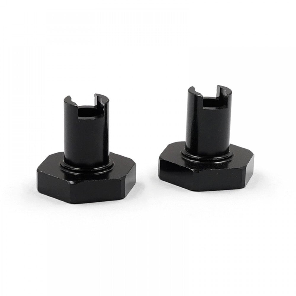 Two Xpress aluminum wheel hubs shown, durable and lightweight, designed for automotive use with a sleek metallic finish.