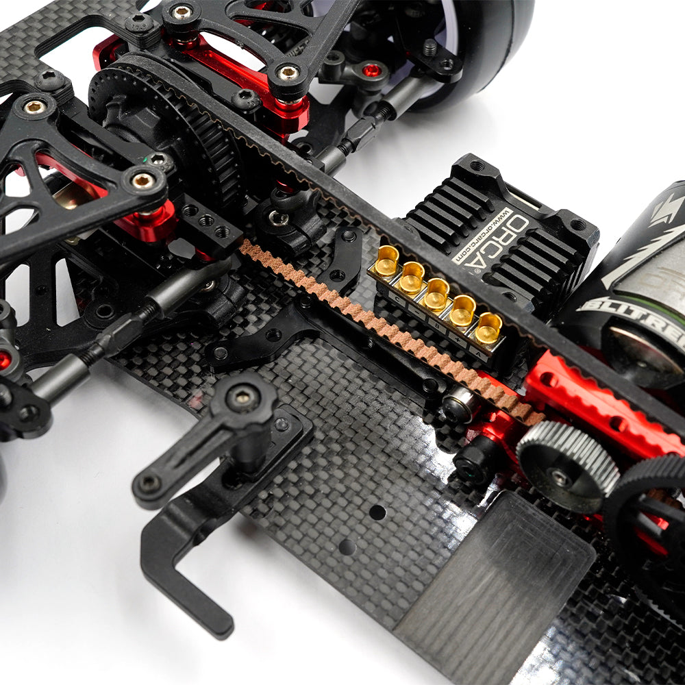 Xpress aluminum rear stiffener plate for vehicle reinforcement, showcasing the sturdy, precision-machined metal component.