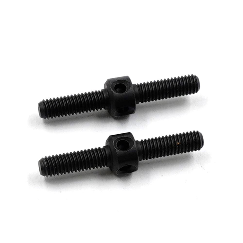Xpress 23mm steel camberlink turnbuckle featuring threaded metal body with eyelet ends for RC car suspension adjustment