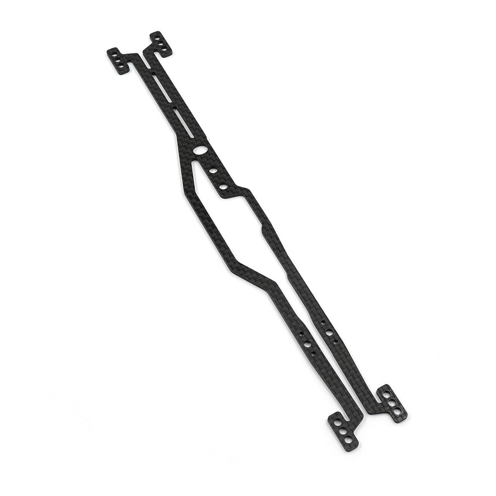 Xpress 2.0mm graphite high flex top deck for skateboards, featuring a sleek black design and durable construction.