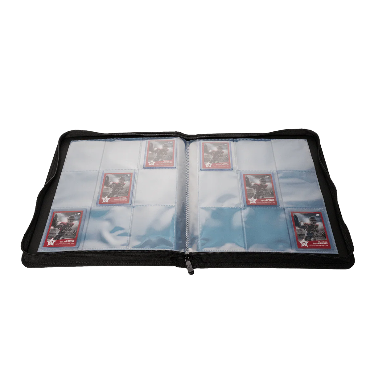 Ultra Pro: 9-Pocket Zippered Premium Toploader Binder