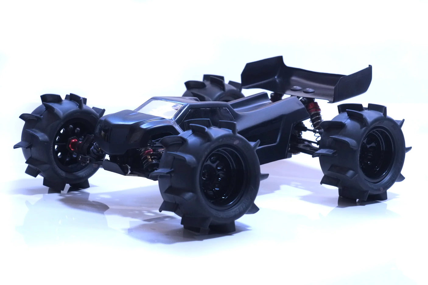 Phat Bodies K2 Truggy RC body with 225mm wheelbase, showcasing the sleek, aerodynamic design for remote control trucks.