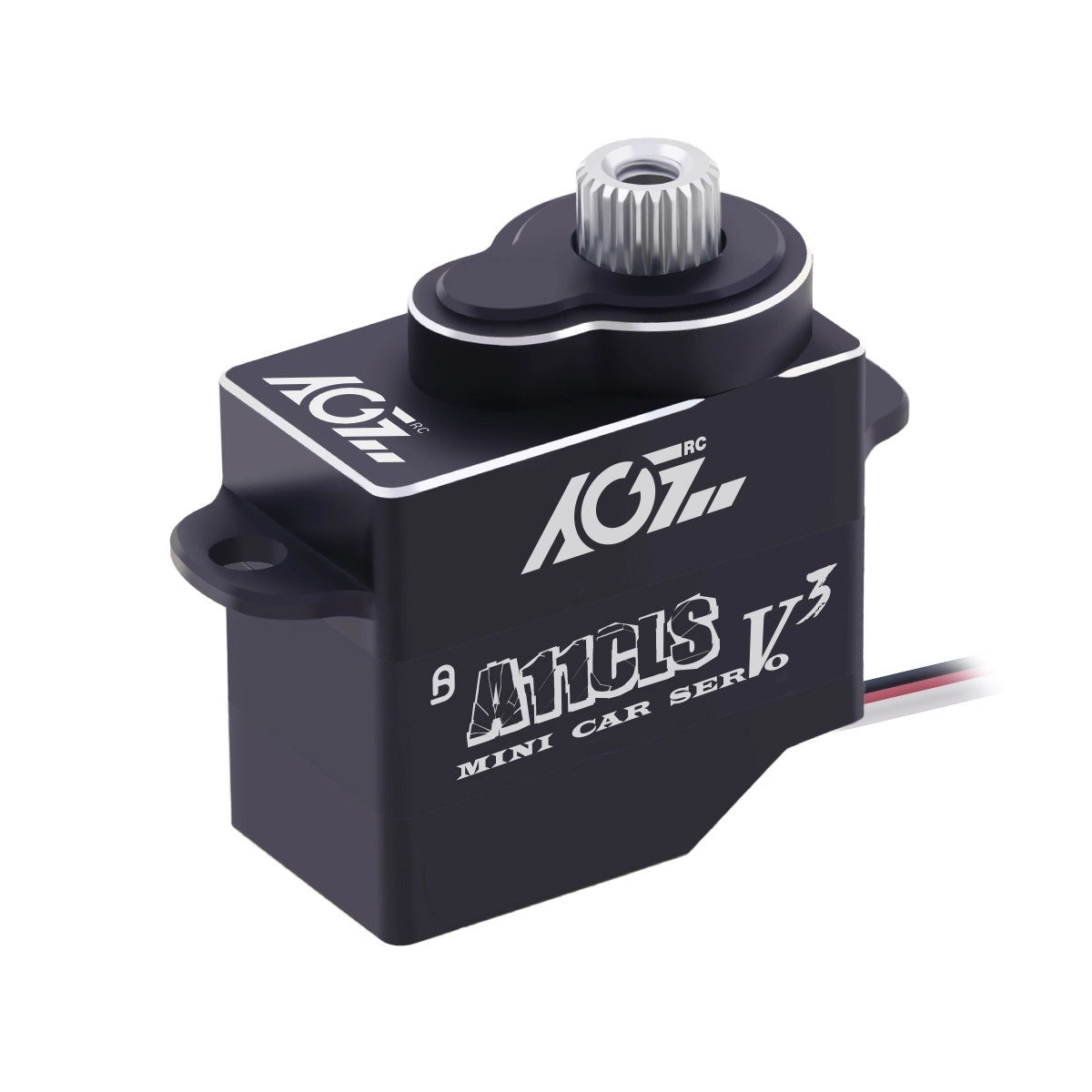 AGF RC A11CLSV3 digital coreless micro servo for RC cars, compact and programmable for Mini Z racing cars.