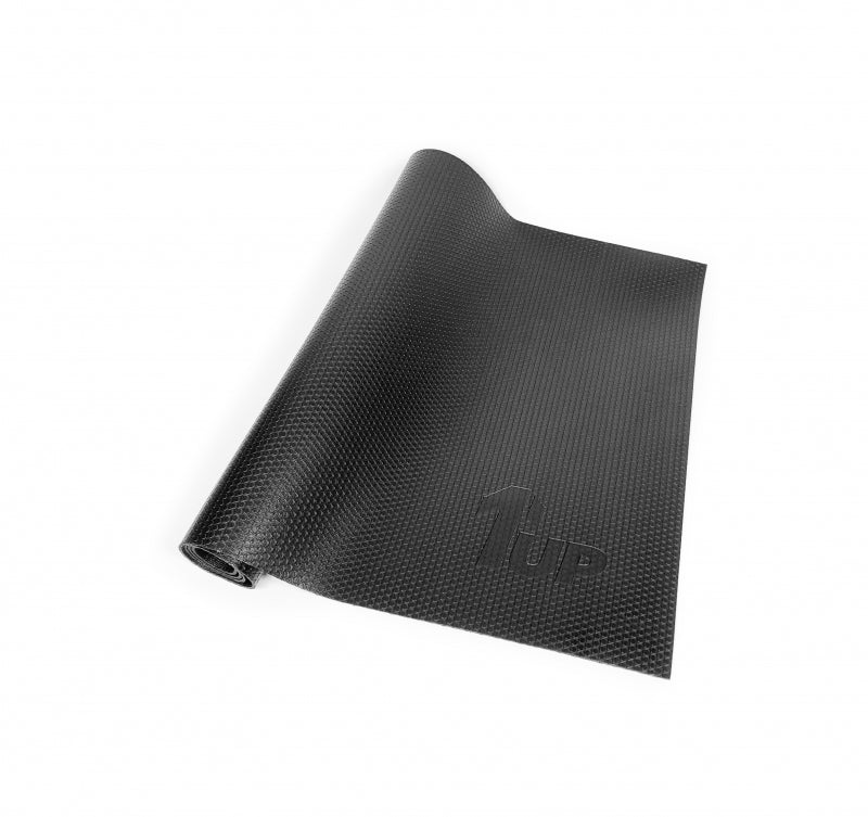 RC car 1up Racing 4x2-foot Pro Pit Mat with durable surface, ideal for RC car maintenance and workspace organization