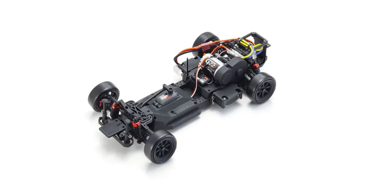 Kyosho 2WD Fazer D2 Toyota Sprinter Trueno AE86 drift car model with detailed exterior and racing design.