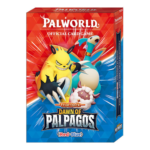 Palworld: Dawn of Palpagos Blue & Red Trial Deck