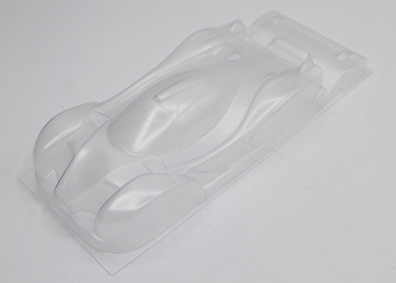 Reflex Racing RAD007 Lumpy Lexan RC car body with distinctive lumpy design, lightweight polycarbonate material for racing durability.