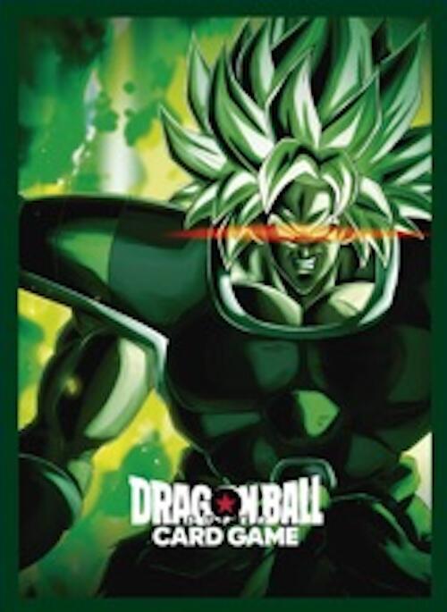 Dragon Ball Super Fusion World official card sleeves by Bandai featuring vibrant dragon ball characters and colorful design.