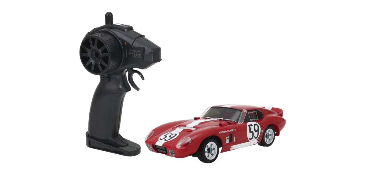 Kyosho First Mini-Z Shelby Cobra Daytona RC car part, detailed miniature model of classic Shelby Cobra racing car.