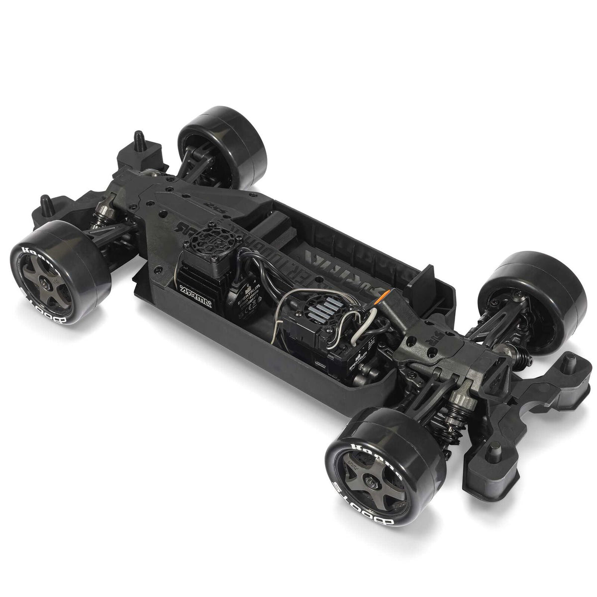 ARRMA 1/12 Infraction GROM 3S BLX 4x4 brushless street truck, shown in a sleek design with racing tires and detailed body.
