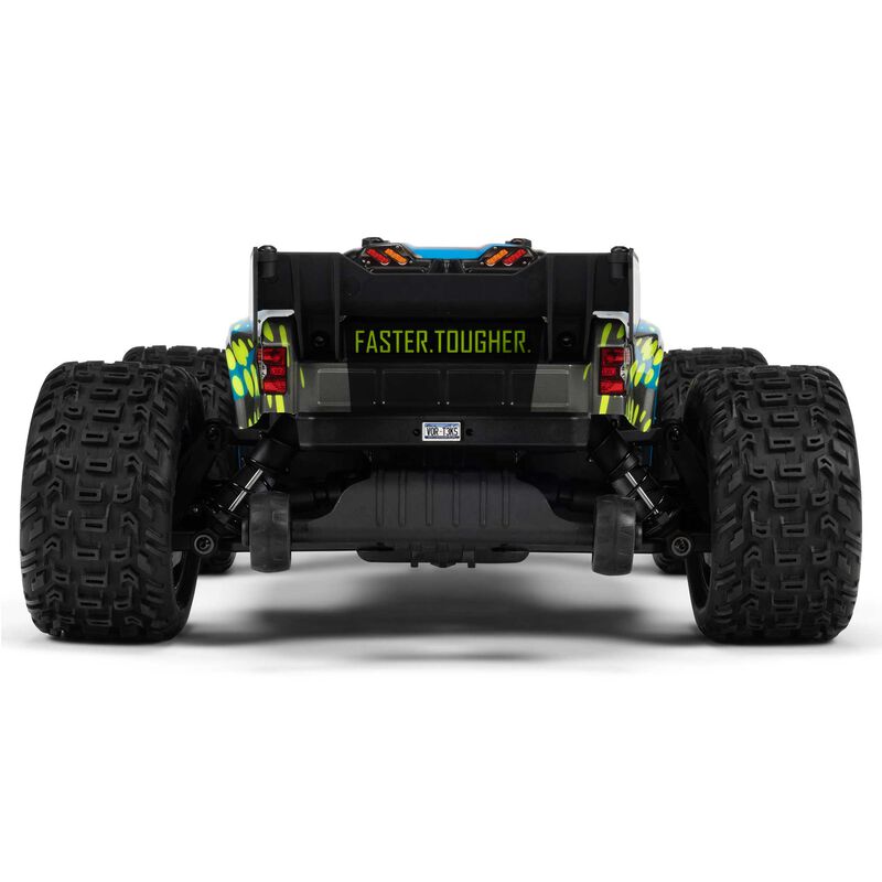 ARRMA 1/10 VORTEKS 223S DSC 4x4 RTR Brushless Stadium Truck in black with detailed body and off-road tires.