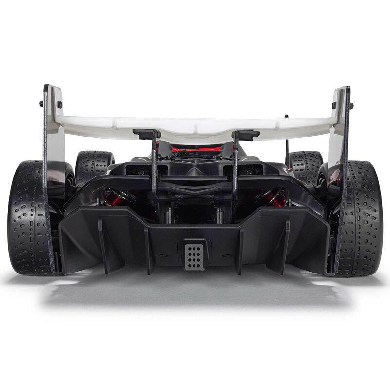 ARRMA 1/7 scale Limitless 8S AVC 4x4 RTR brushless street speed RC car on pavement with detailed design