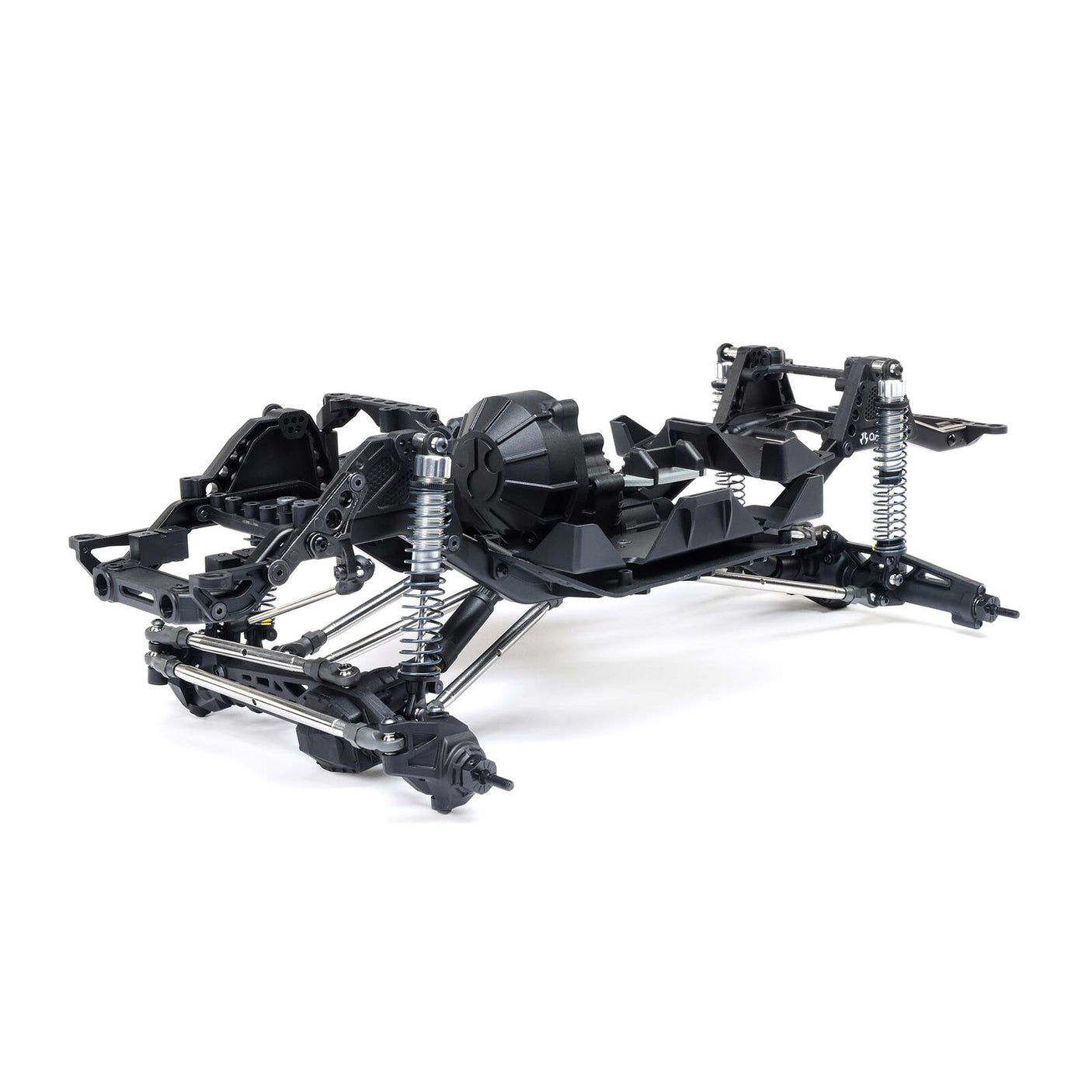 Axial SCX10 III Base Camp Builders Kit 1/10th 4WD off-road RC truck with detailed components and rugged design.