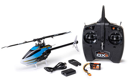 Blade Revolution 155 CP RTF with SAFE drone, showing its sleek design and propellers ready for flight.