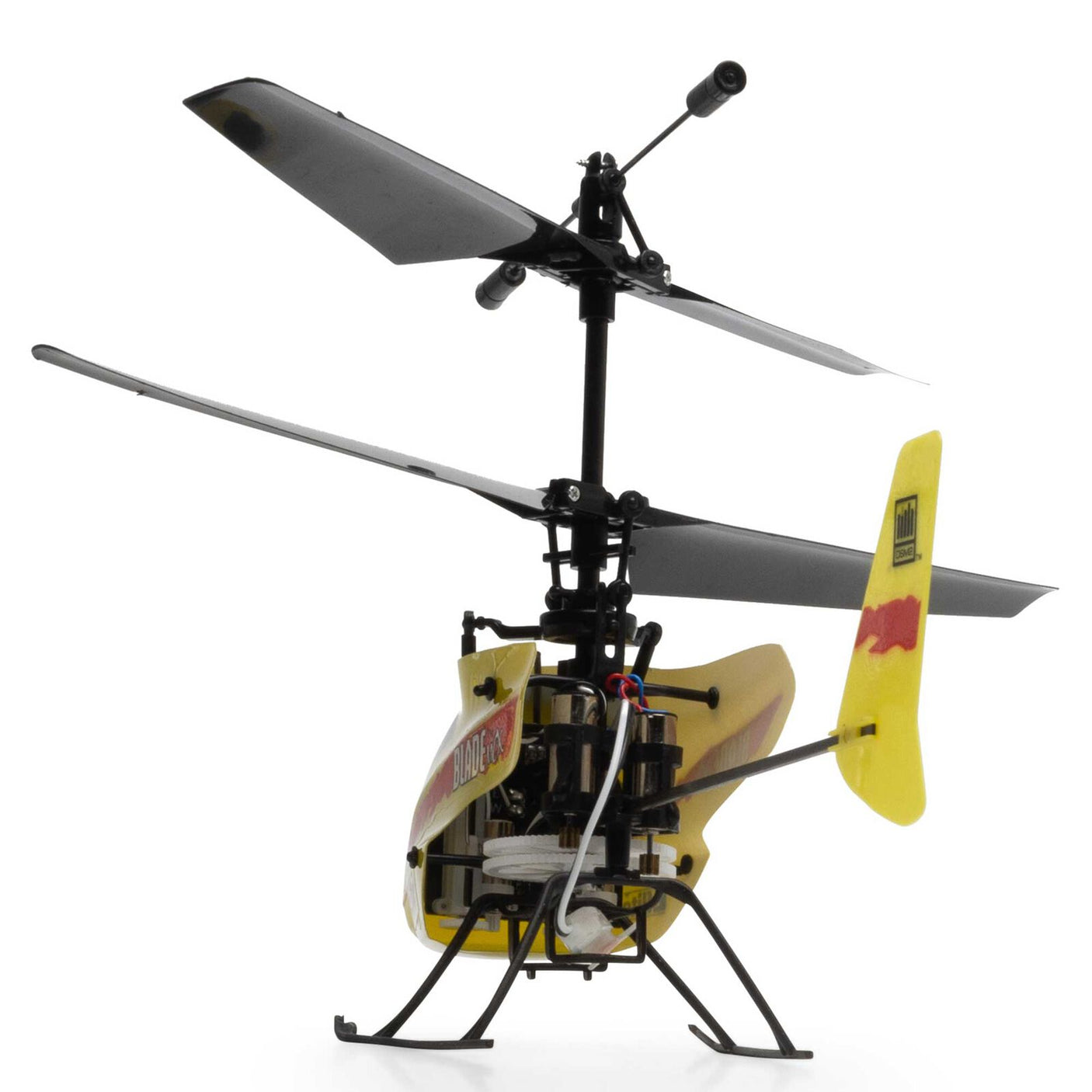 Blade mCX Anniversary Edition RTF remote control helicopter with detailed rotor blades and sleek design.