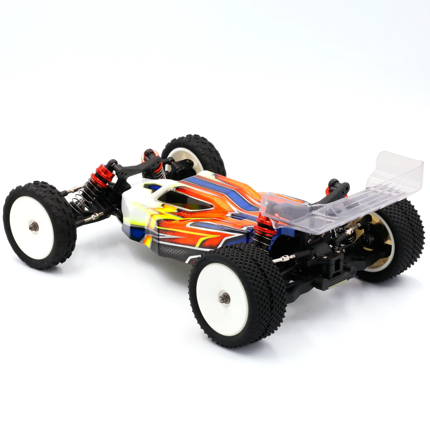 LC Racing BHC-1 1/14 scale 2WD RTR buggy with detailed chassis and sporty design, ready for racing.