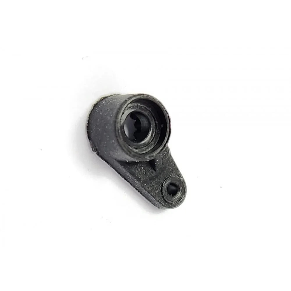 Plastic servo horn for GLA/Giulia by GL Racing, compatible with GL-0162-TG, shown in black with mounting holes.