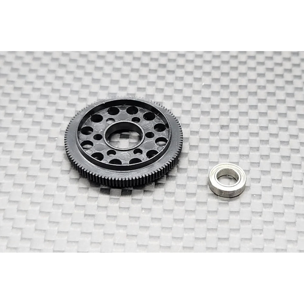 GL Racing ball differential gear for GTR, GLR, GT, F1, and rider models, shown in the image with detailed gear components.