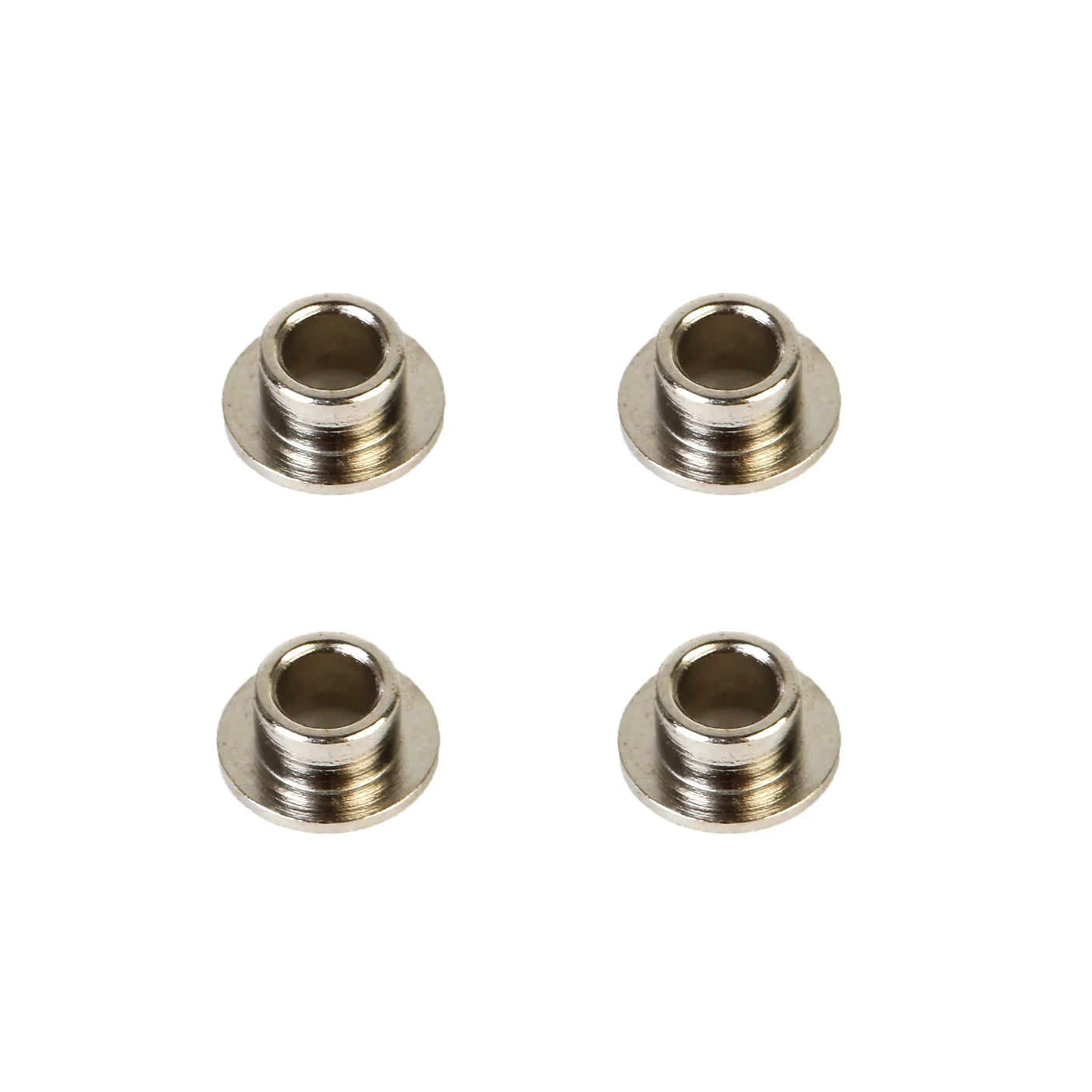LC Racing L5015 steering hat bushing set with multiple bushings shown in black and silver, designed for RC car steering components.