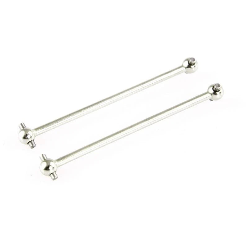 LC Racing L6018 front and rear dogbone driveshafts for RC cars, featuring durable metal construction and precise fit.