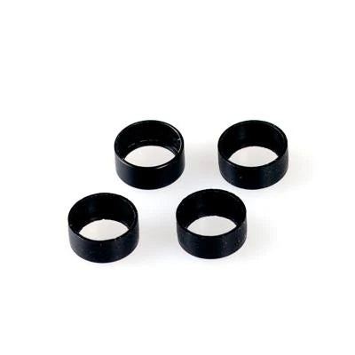 LC Racing L6211 Bushing for aluminum knuckle, close-up of durable plastic component used in RC car suspension systems.