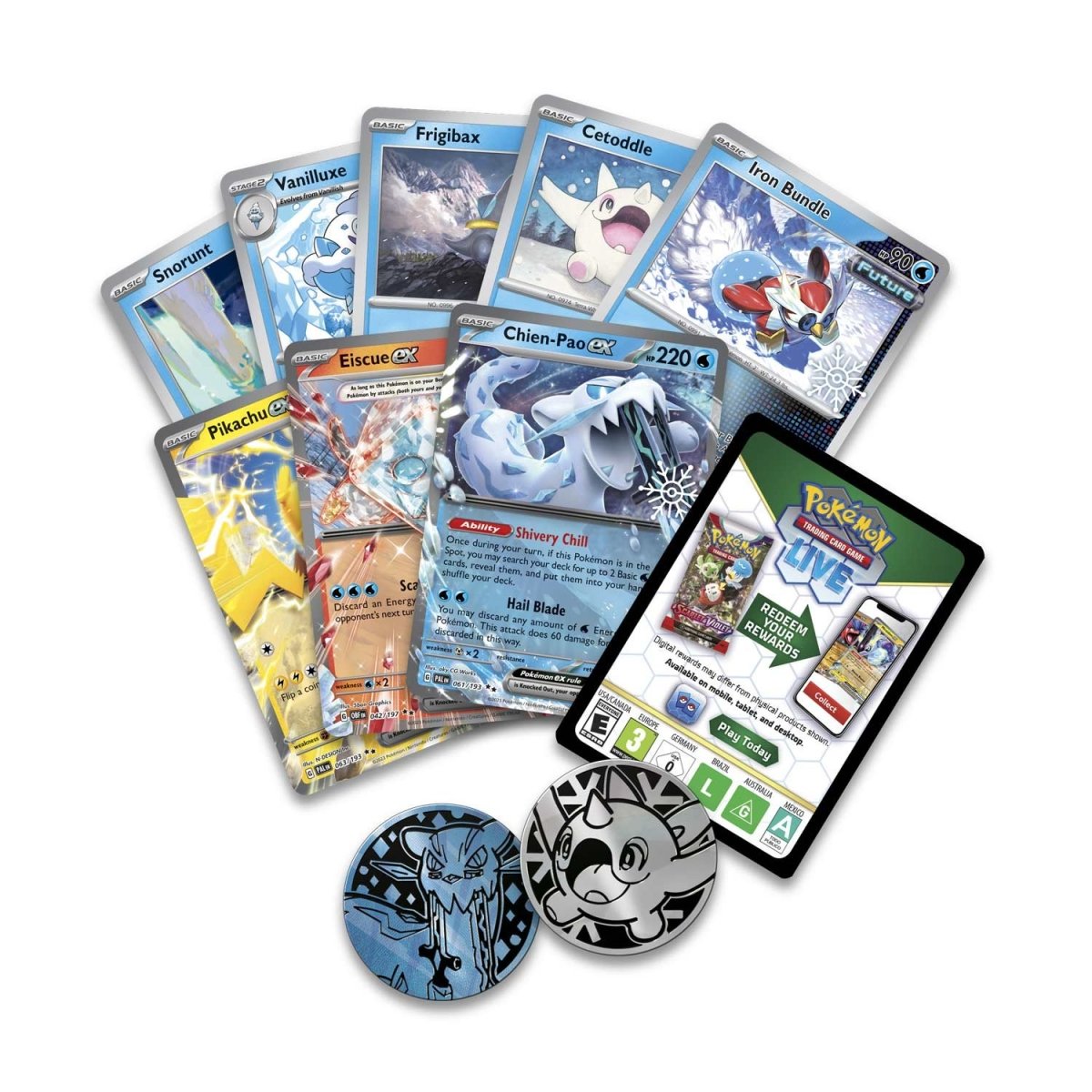 Pokémon 2024 Holiday Calendar featuring colorful Pokémon characters and festive holiday-themed design, perfect for fans of Pokémon TCG.