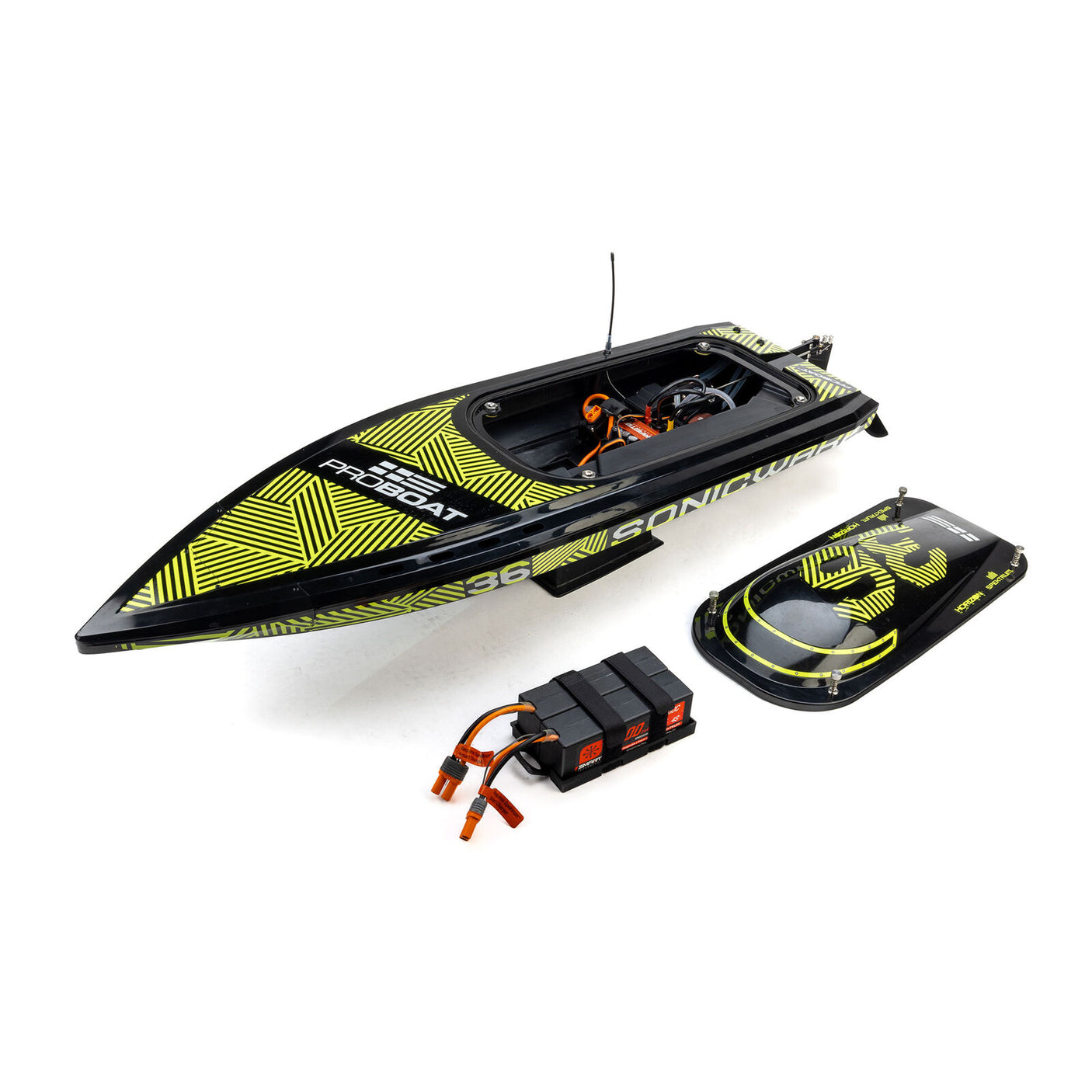 Proboat: Sonicwake 36'' V3 Self Righting V-Hull RTR Boat