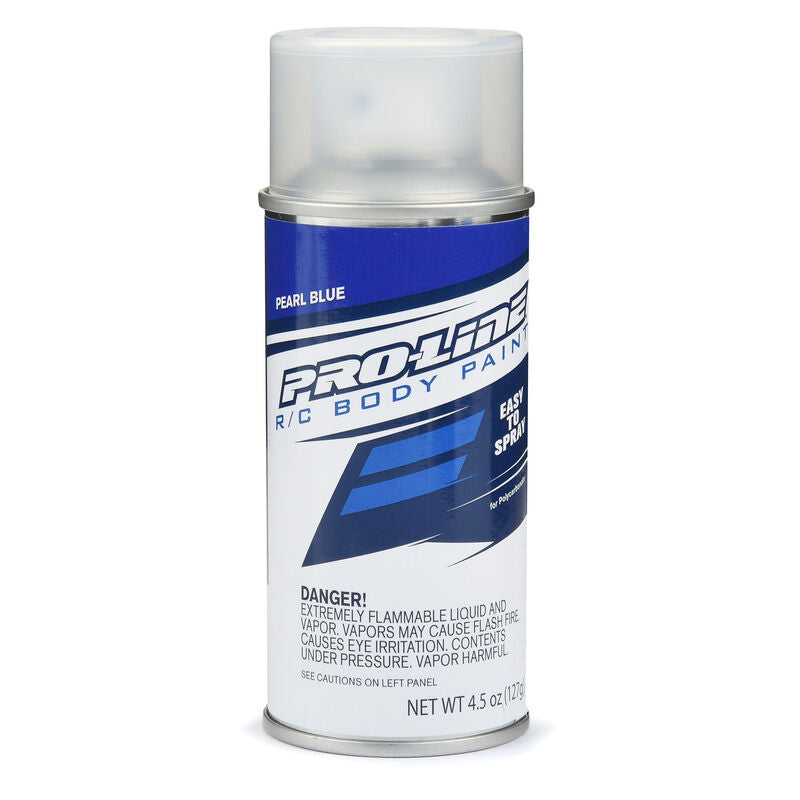Proline 4.5oz spray paint can with black cap and label, designed for versatile spray application on various surfaces.