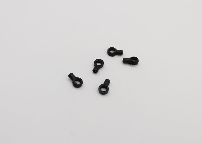 Reflex Racing RX28-019 3.5mm ball cups for RC car parts, showing close-up of durable plastic connectors.