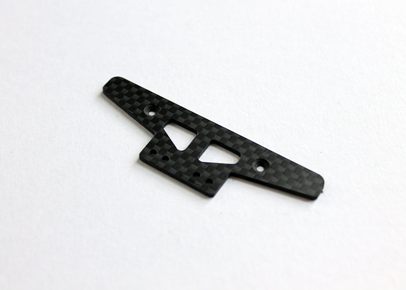Reflex Racing RX503 RC car parts carbon fiber front bumper for Pan Car, lightweight and durable for racing performance.