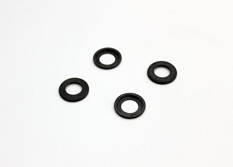 Reflex Racing RX526 differential cover for Pn Racing Gear diff, made of durable metal with black finish and mounting bolts visible.