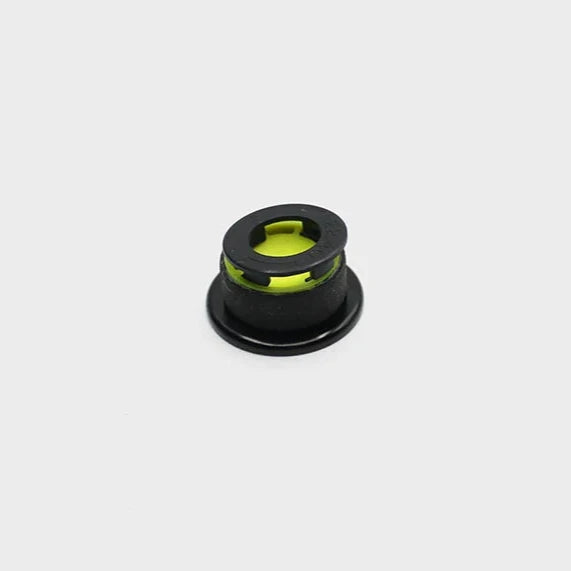 Reflex Racing RX606 Speed Dish Plate Popper for RC cars, lightweight plastic wheel part with a sleek black finish.