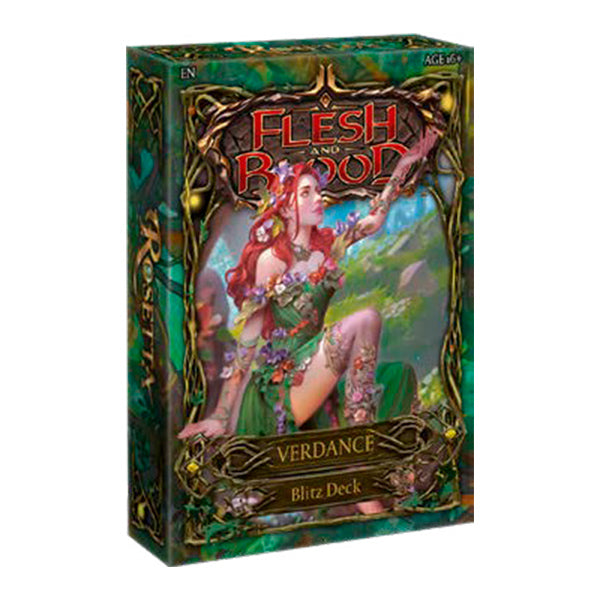 Flesh and Blood Rosetta Blitz Deck collection of collectible trading cards by Legends Story Studios, featuring vibrant card art.