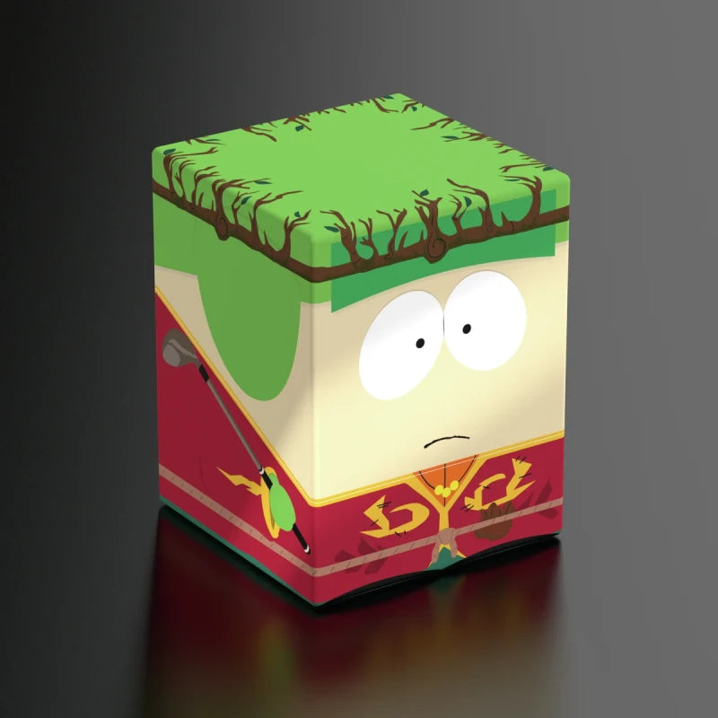 Squaroes South Park The Stick of Truth deckbox for card storage, featuring dark design and card supplies from the Squaroes brand.