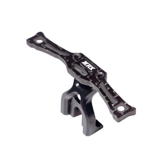 Atomic RC MRX rear lexan body mount for touring cars, showing the lightweight plastic mount attached to a car body.