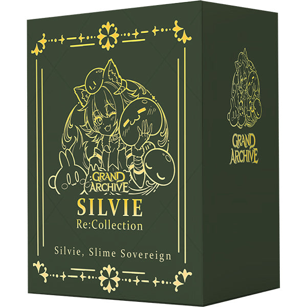 Grand Archive TCG Silviem, Slime Sovereign Re:Collection Lite card featuring a colorful slime character with mystical design elements.
