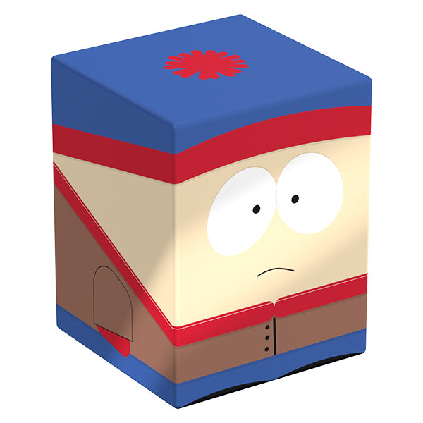 Squaroes South Park deckbox for card supplies, featuring colorful South Park characters and ample storage for trading cards.