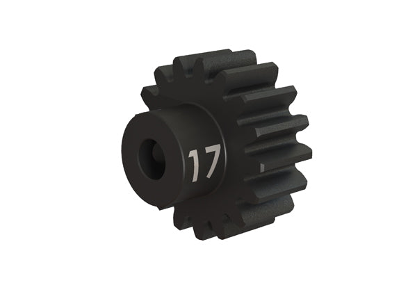 Traxxas 32-Pitch 3mm Bore Heavy Duty Pinion gear for RC cars, featuring durable metal construction and precise teeth.