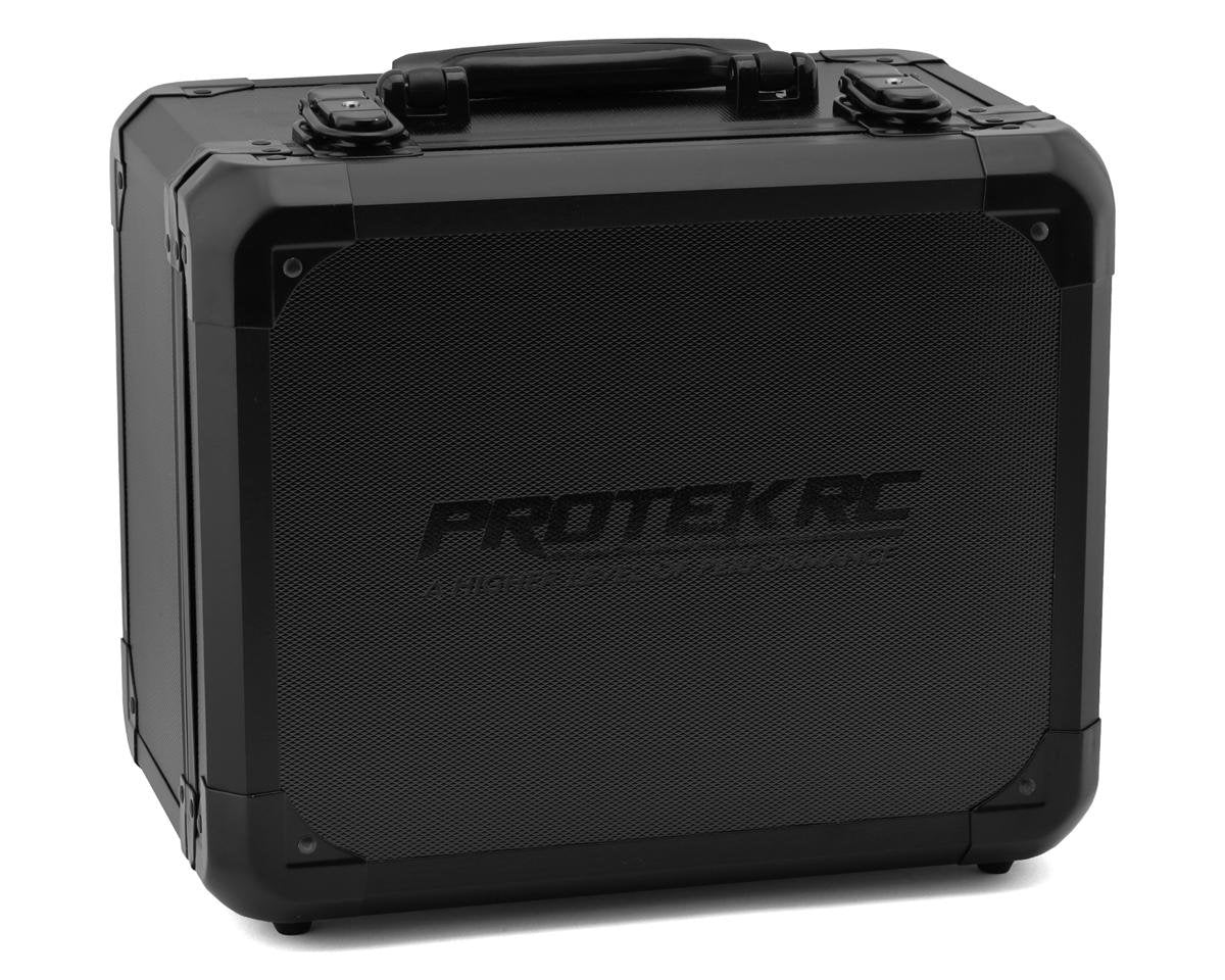 ProTek RC radio case for FlySky Noble NB4+ and NB4 Pro+ remote controllers, durable protective carrying case.