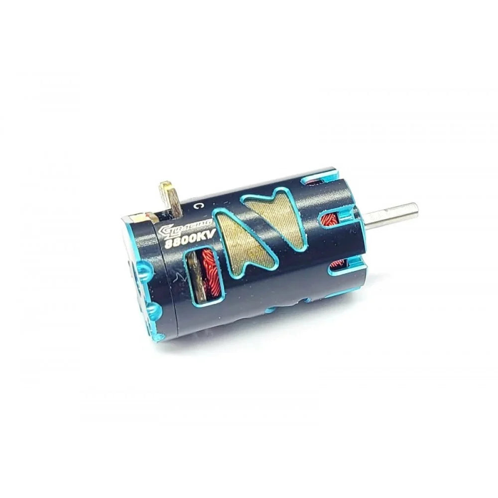 GL Racing sensored brushless motor GMM-002-SD8800KV for RC cars, featuring high-performance design and durable construction.
