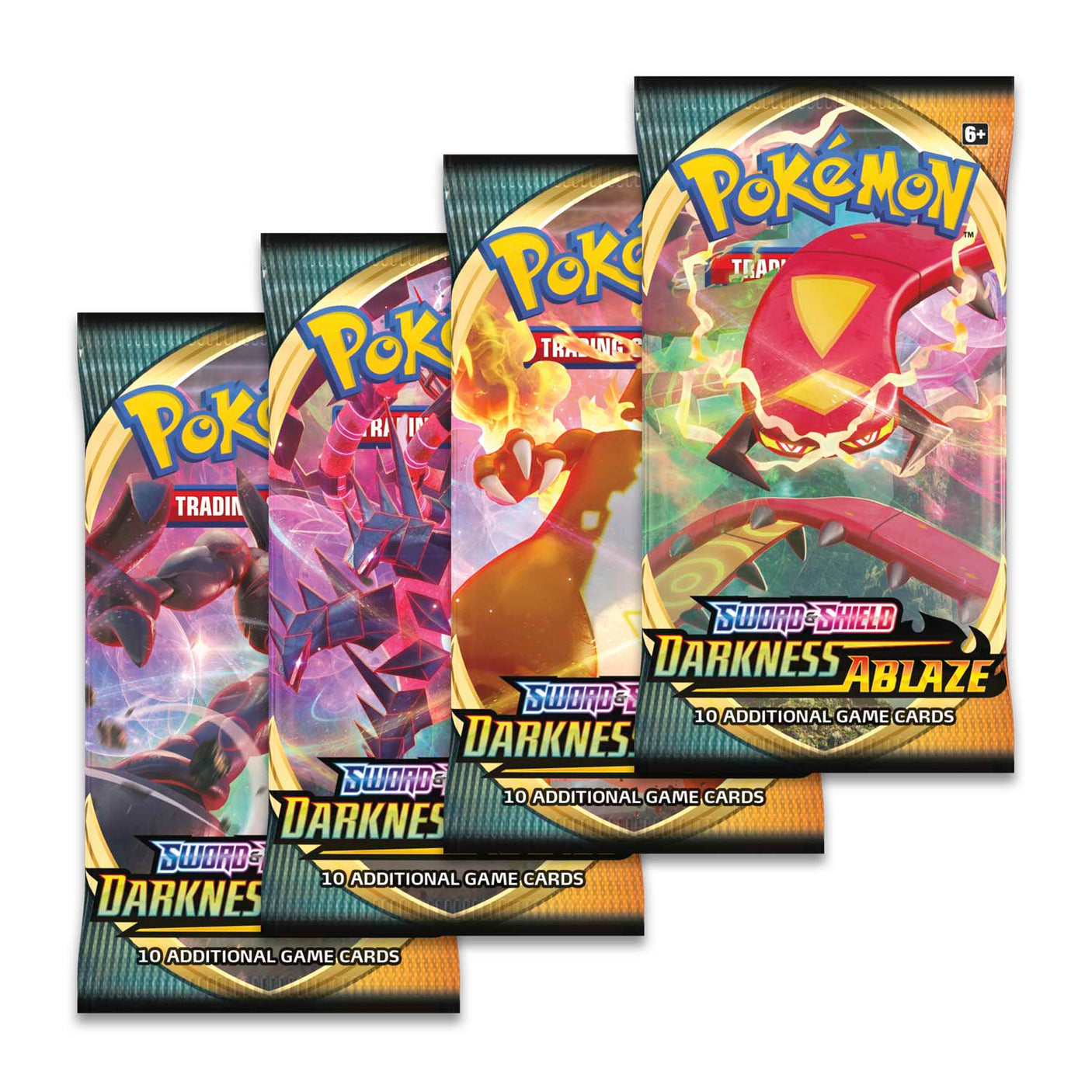 Pokémon Darkness Ablaze Booster Box for Pokémon TCG featuring colorful packaging and artwork from the Pokémon trading card game