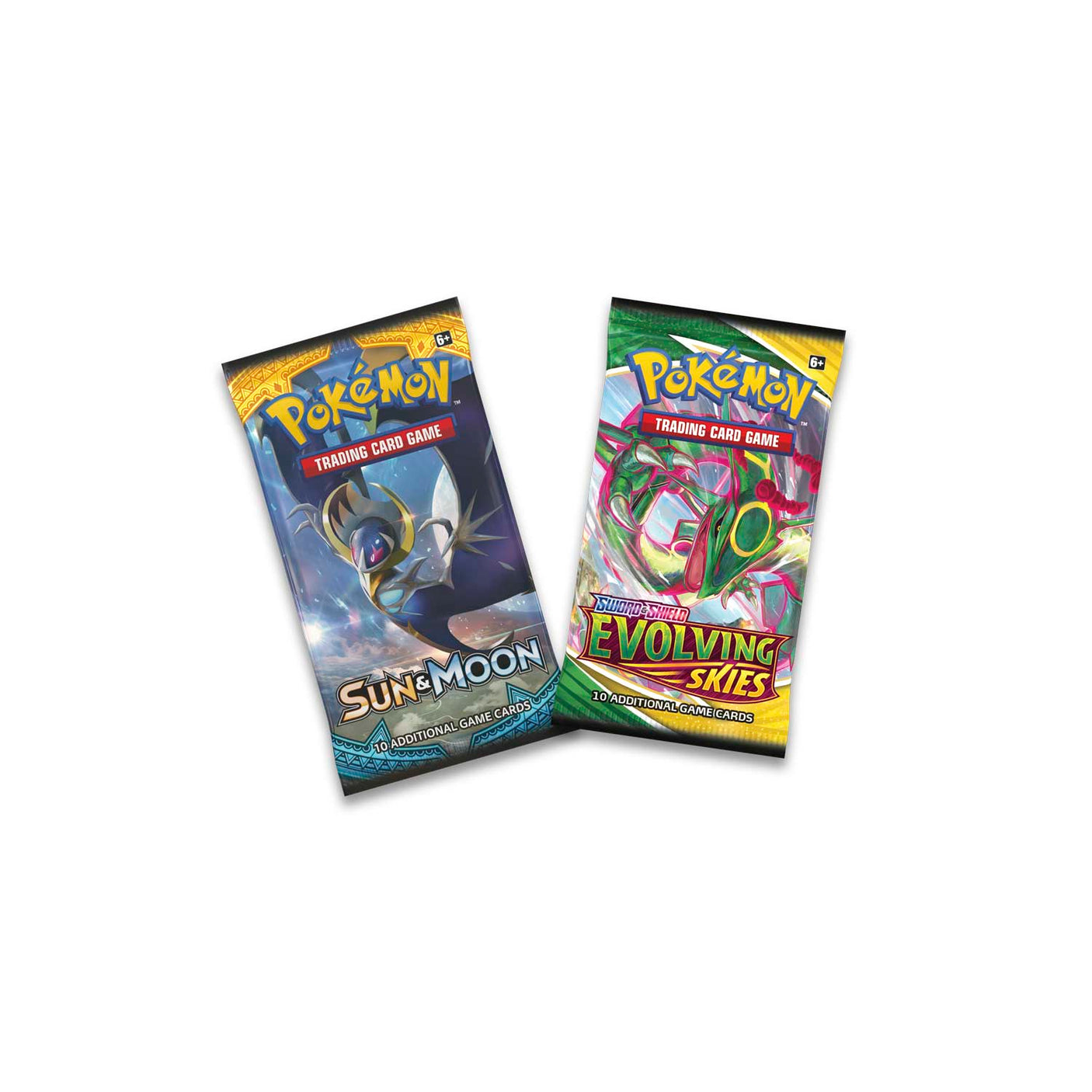 Pokémon TCG First Partner Pack featuring Kanto region starter Pokémon with booster cards and collectible items on a white background.