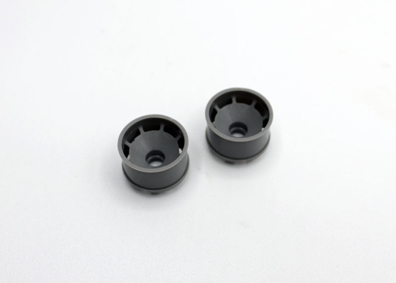 Reflex Racing RX600R3G gray speed dish rear wheel with +3 offset for RC car, lightweight and durable RC car parts.