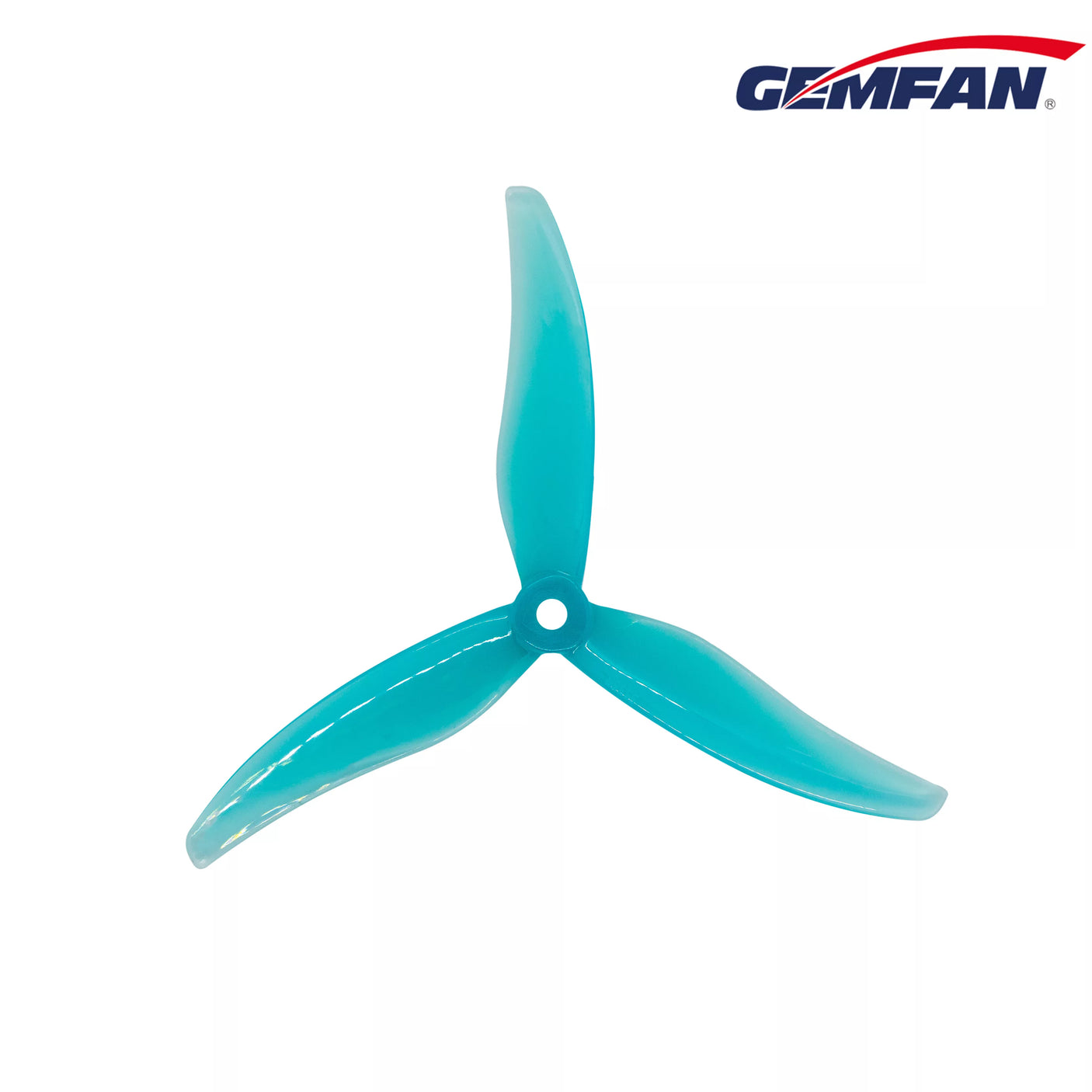 Gemfan 5536-3 Hurricane drone propellers, 5mm size, two pairs, lightweight plastic blades for quadcopters and drones.