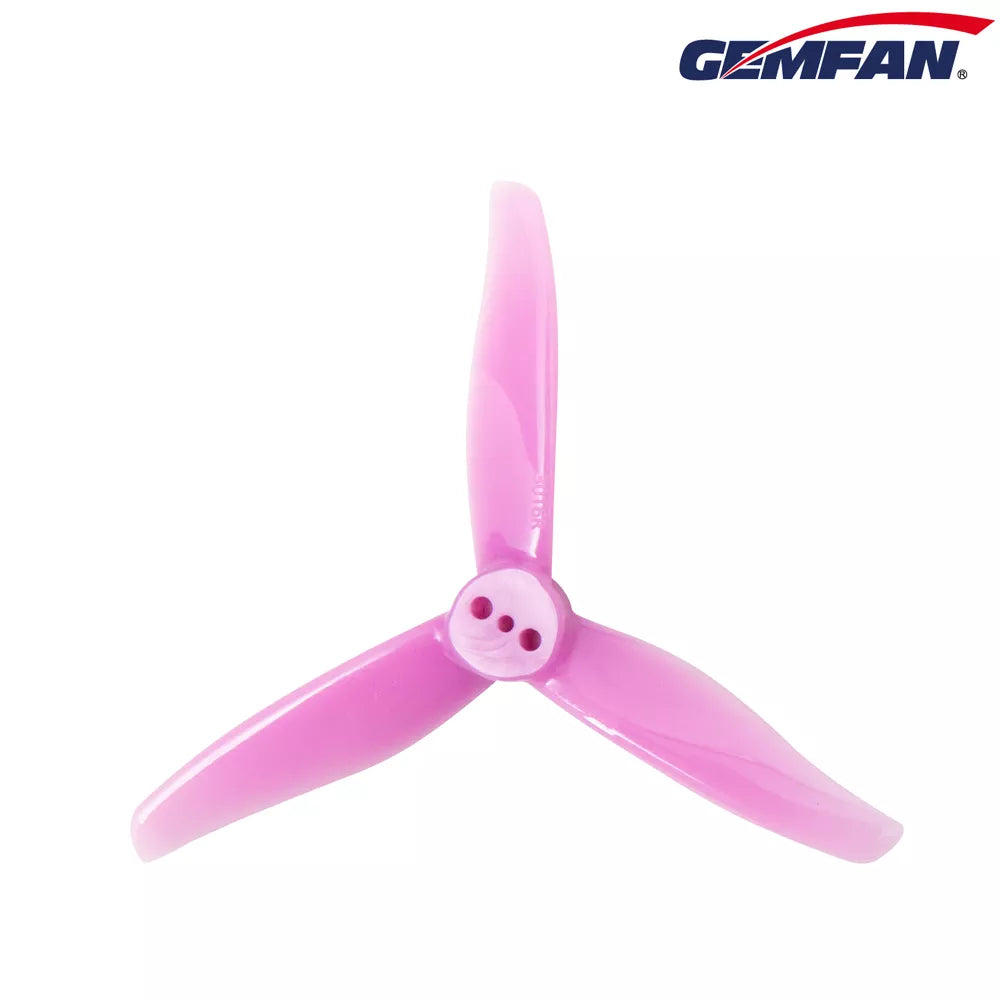 Gemfan 3016 Hurricane drone propellers, 1.5mm shaft, two pairs of lightweight plastic quadcopter propellers for improved flight.