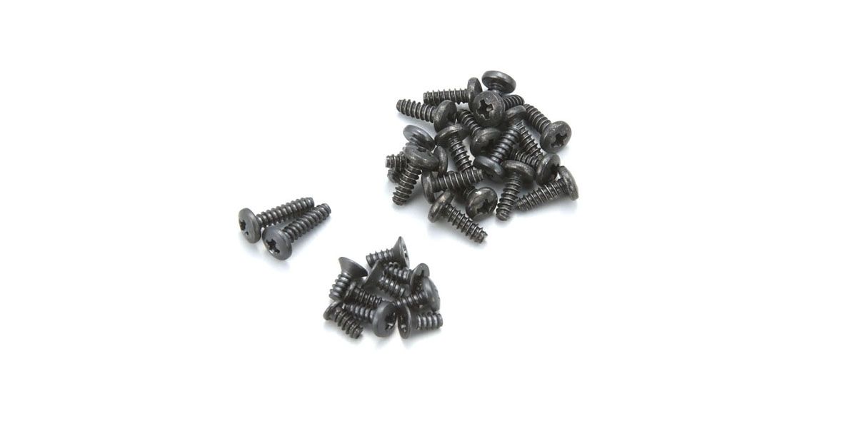 Kyosho Mini-Z MR-03 screw set for RC car maintenance, includes assorted screws and hardware in a compact kit.