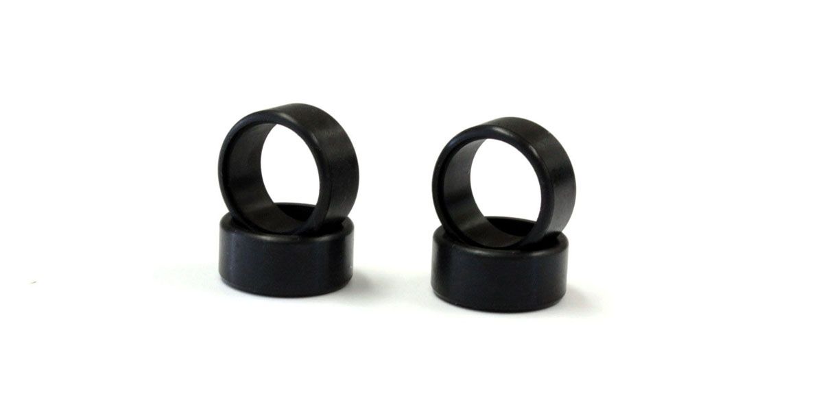 Kyosho Mini-Z low height slick tires with 20° angle, set of 4 RC car parts for enhanced grip and performance.