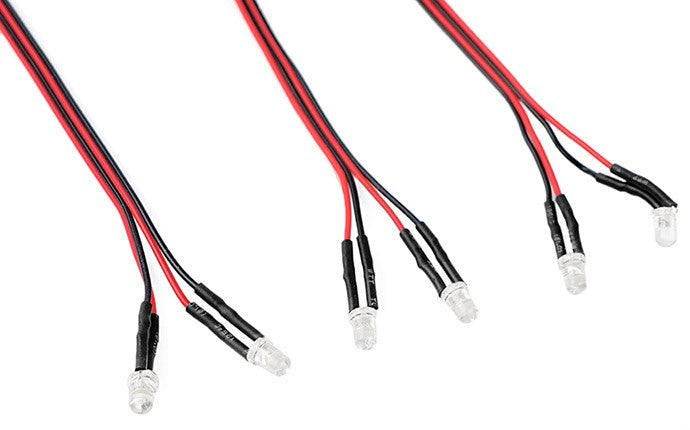 RC4WD Basic LED lighting system for KC Light Set with multiple LED lights and wiring, designed for RC vehicles.